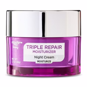 Equate Beauty Triple Repair Moisturizer Night Cream, 1.7 oz