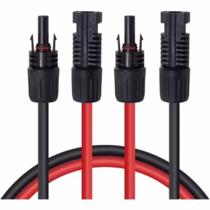 Renogy 20FT 10AWG Solar Panel Pair Extension Cables Male and Female Connectors